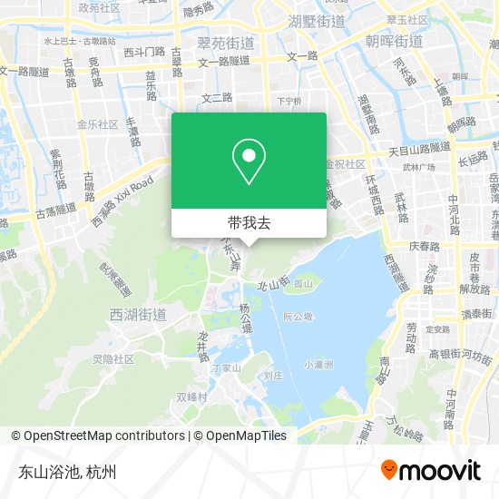 东山浴池地图