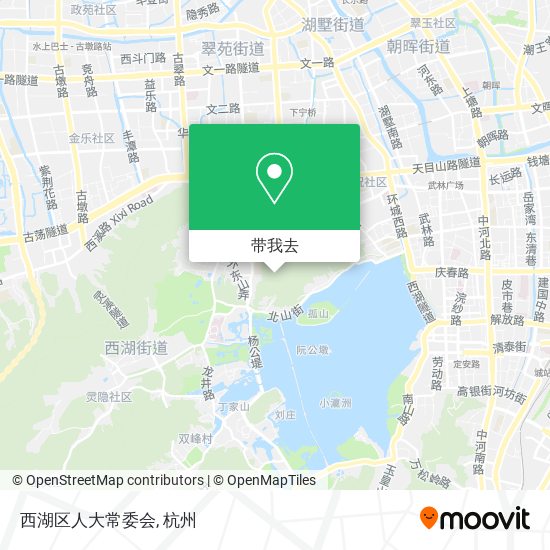 西湖区人大常委会地图