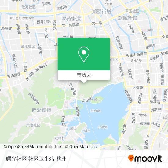 曙光社区-社区卫生站地图