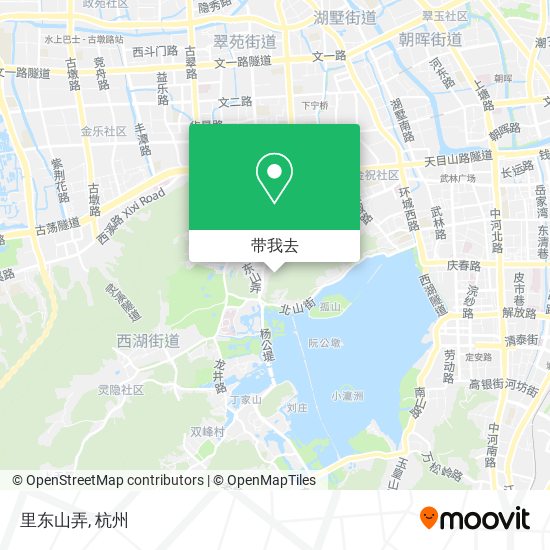 里东山弄地图