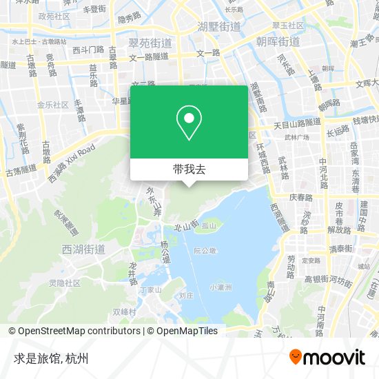 求是旅馆地图