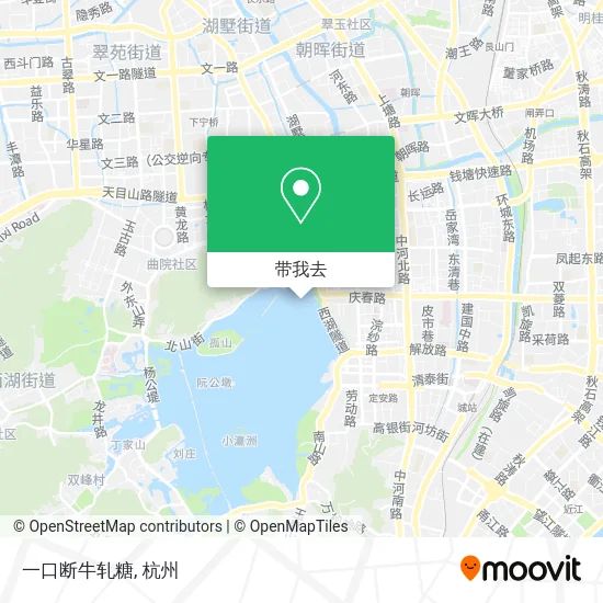一口断牛轧糖地图