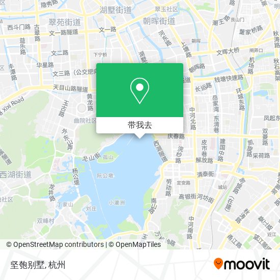 坚匏别墅地图