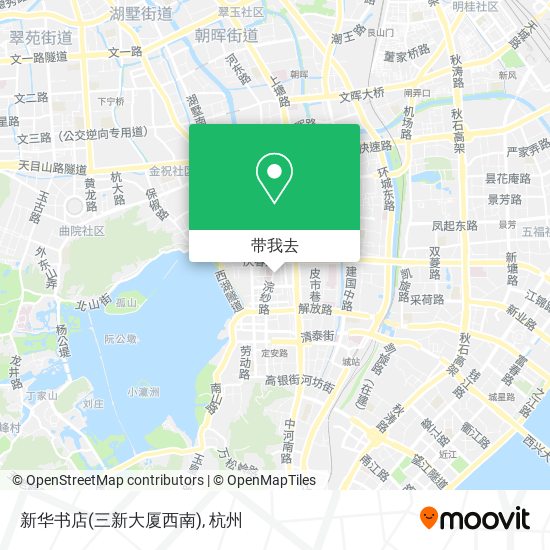 新华书店(三新大厦西南)地图