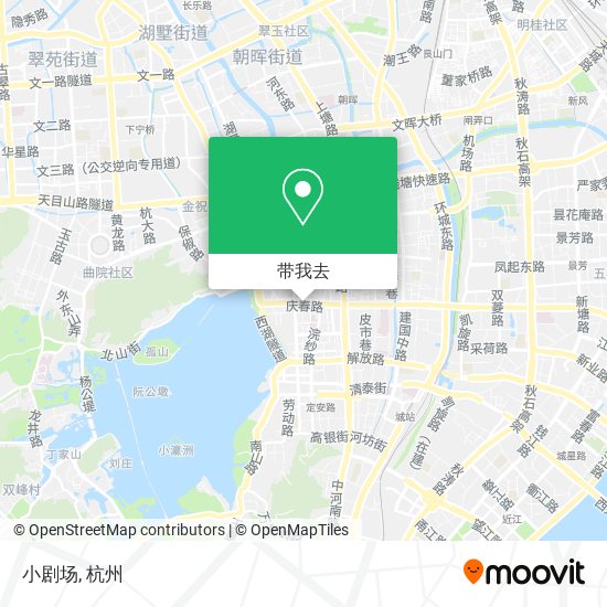 小剧场地图