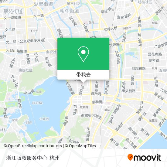 浙江版权服务中心地图