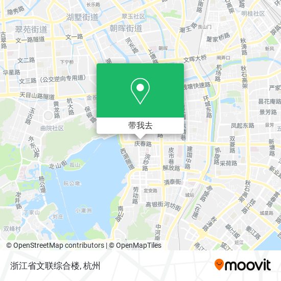 浙江省文联综合楼地图