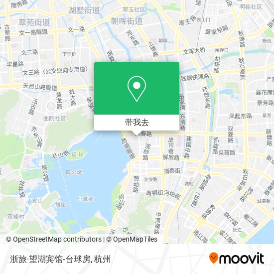 浙旅·望湖宾馆-台球房地图