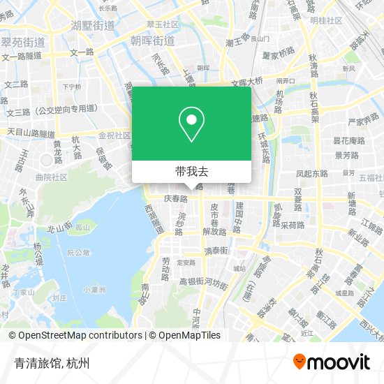 青清旅馆地图