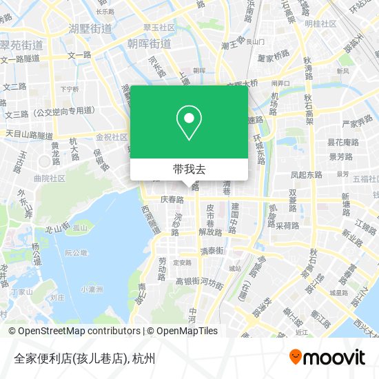 全家便利店(孩儿巷店)地图