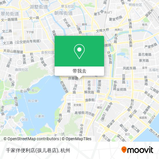 千家伴便利店(孩儿巷店)地图