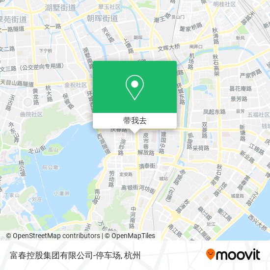 富春控股集团有限公司-停车场地图