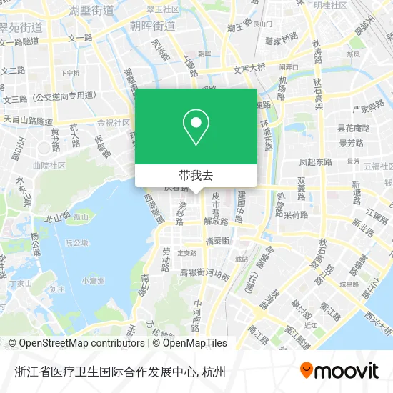 浙江省医疗卫生国际合作发展中心地图