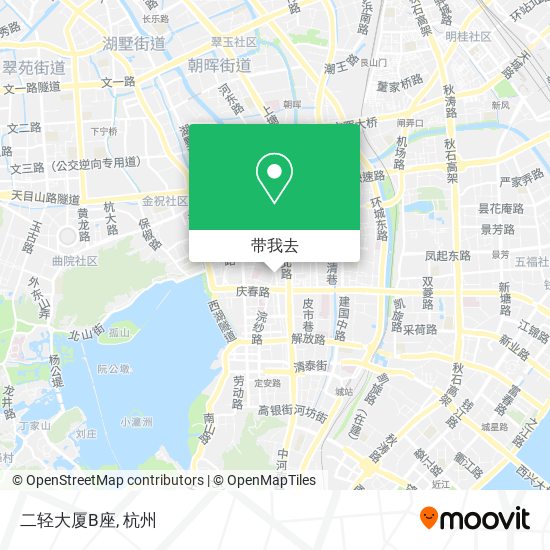二轻大厦B座地图