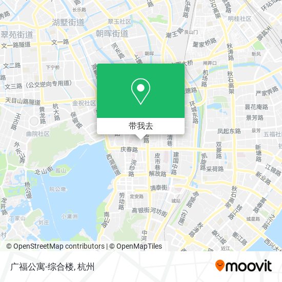 广福公寓-综合楼地图