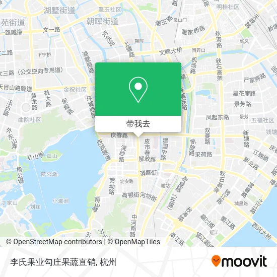 李氏果业勾庄果蔬直销地图