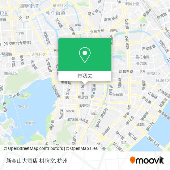 新金山大酒店-棋牌室地图