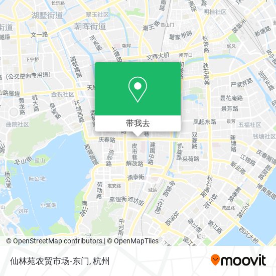 仙林苑农贸市场-东门地图