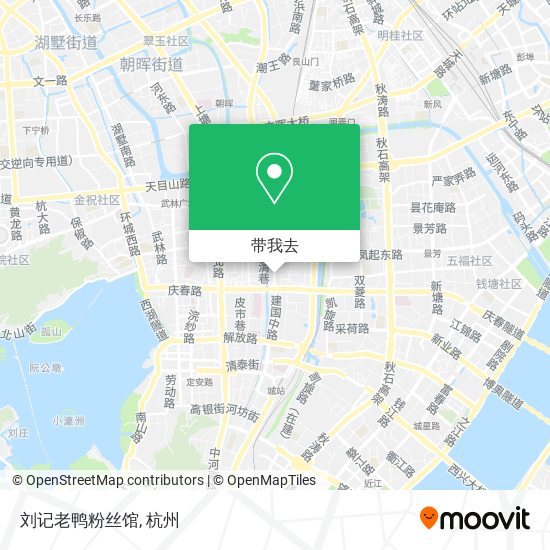 刘记老鸭粉丝馆地图