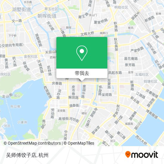 吴师傅饺子店地图