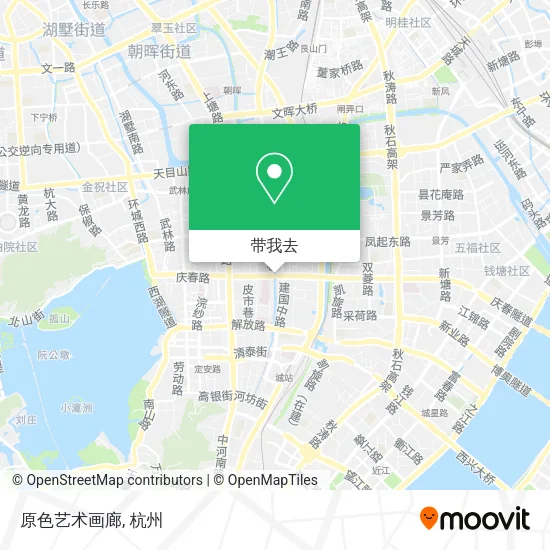 原色艺术画廊地图