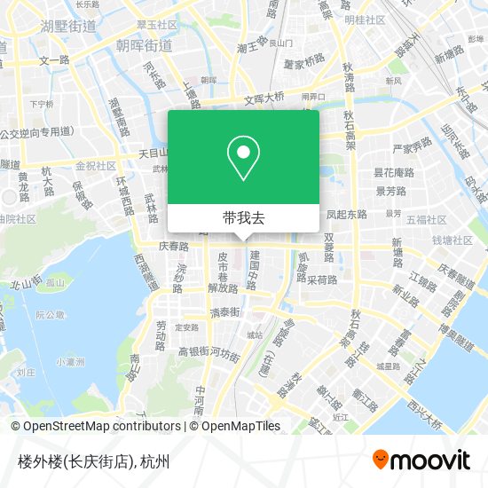 楼外楼(长庆街店)地图