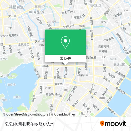 暖暖(杭州礼晓羊绒店)地图