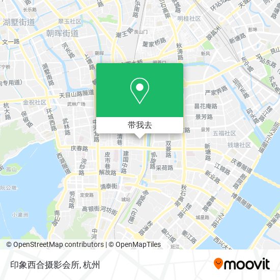 印象西合摄影会所地图