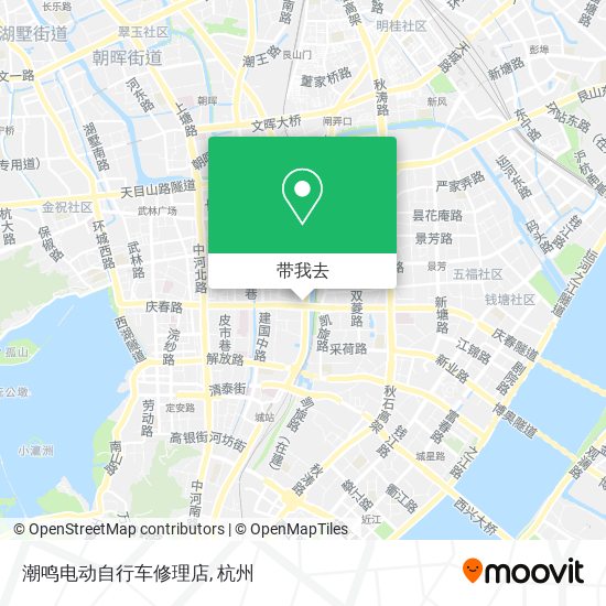 潮鸣电动自行车修理店地图