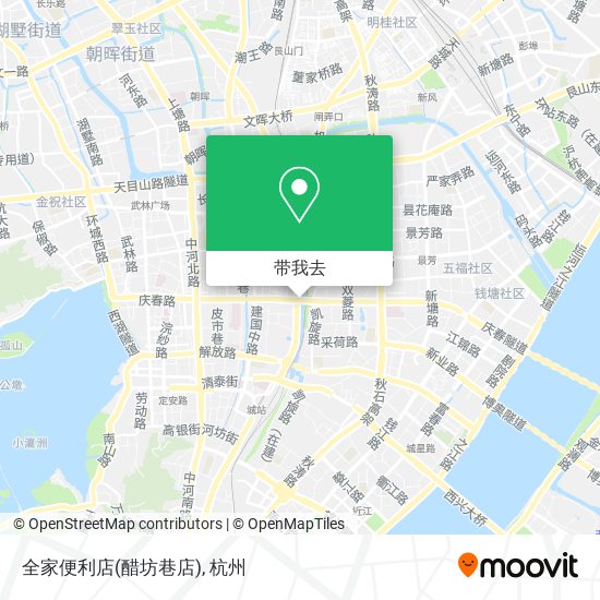 全家便利店(醋坊巷店)地图