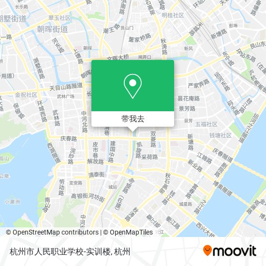 杭州市人民职业学校-实训楼地图
