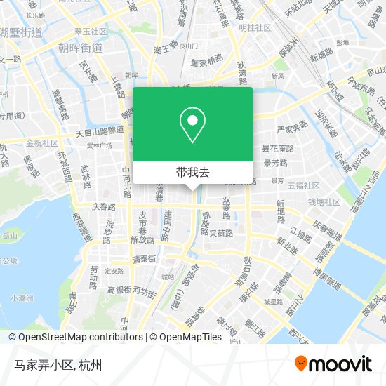 马家弄小区地图