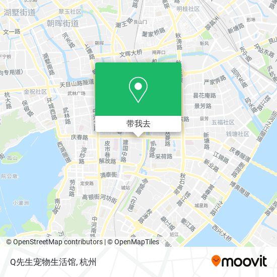 Q先生宠物生活馆地图