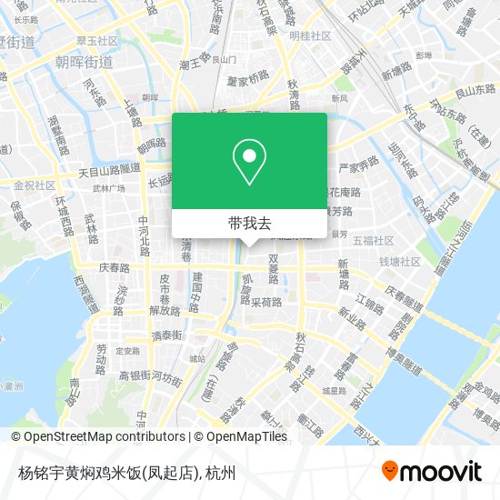 杨铭宇黄焖鸡米饭(凤起店)地图