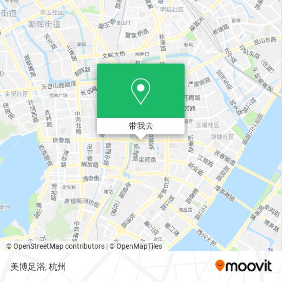 美博足浴地图