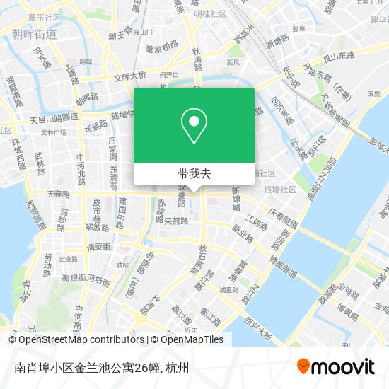 南肖埠小区金兰池公寓26幢地图