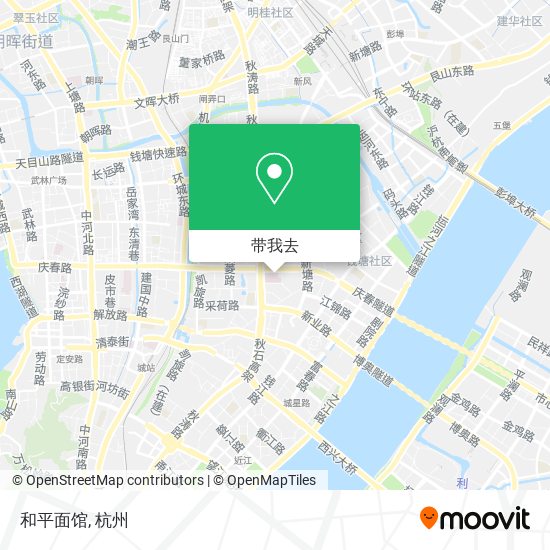 和平面馆地图