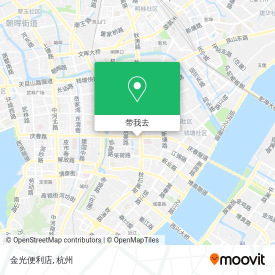 金光便利店地图