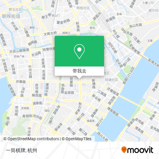 一筒棋牌地图