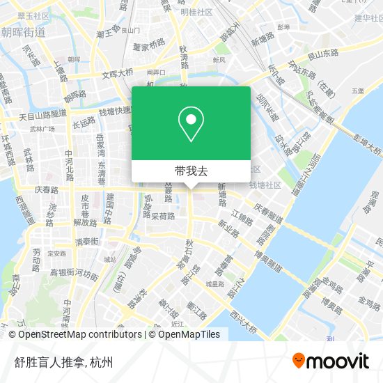 舒胜盲人推拿地图