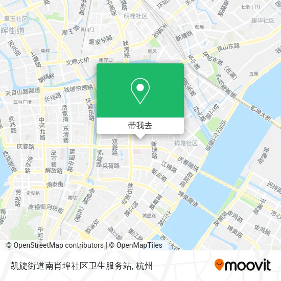 凯旋街道南肖埠社区卫生服务站地图