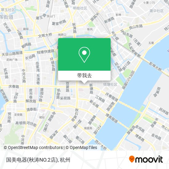 国美电器(秋涛NO.2店)地图