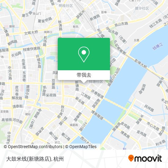 大鼓米线(新塘路店)地图