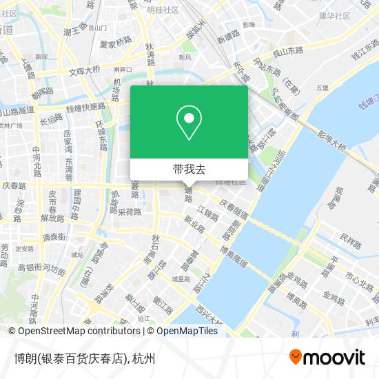 博朗(银泰百货庆春店)地图