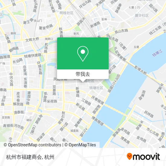 杭州市福建商会地图