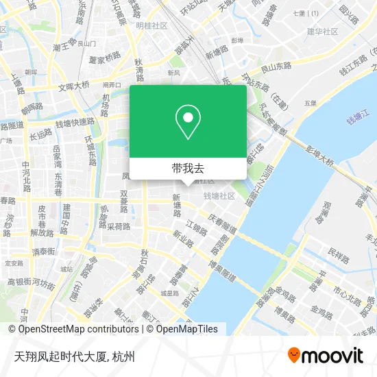 天翔凤起时代大厦地图