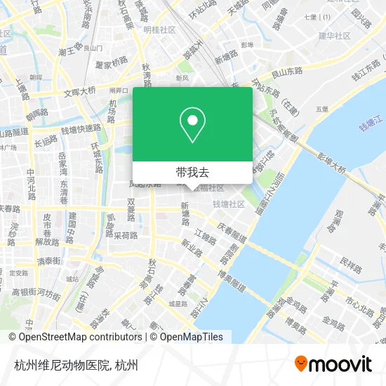 杭州维尼动物医院地图