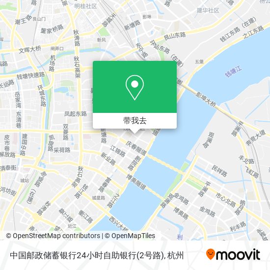 中国邮政储蓄银行24小时自助银行(2号路)地图