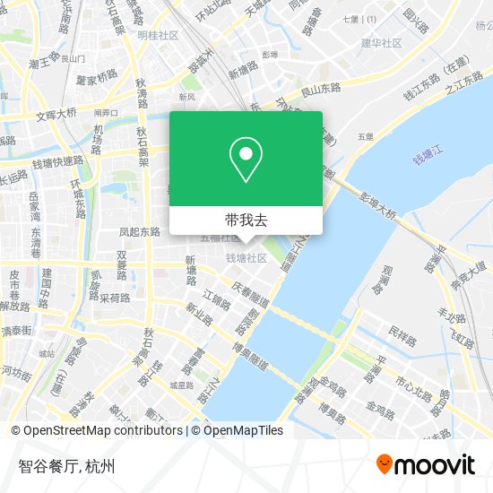 智谷餐厅地图