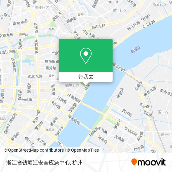 浙江省钱塘江安全应急中心地图